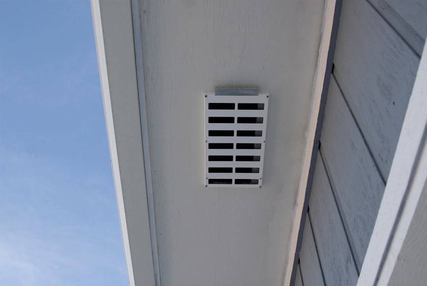 Roof intake vent