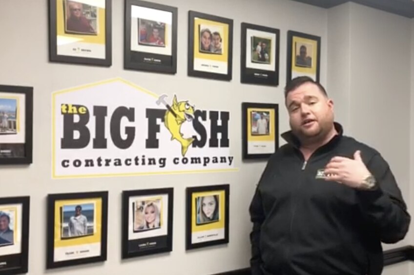 Benjamin Fisher of The Big Fish Contracting Company | From the GAF Roofing Community