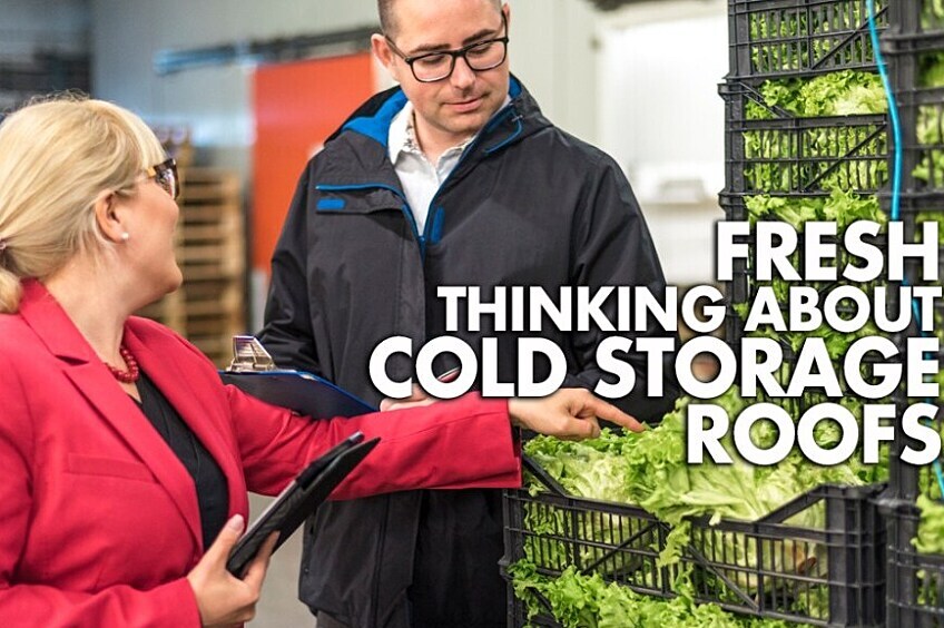 fresh thinking about cold storage roofs