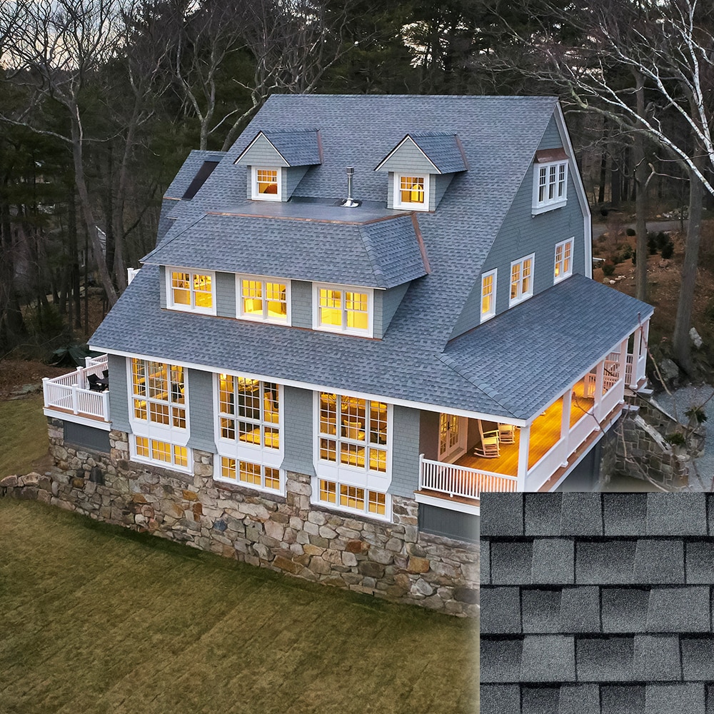 oyster grey roof and shingle color
