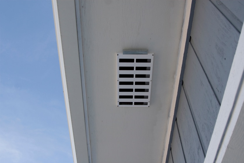 Roof intake vent