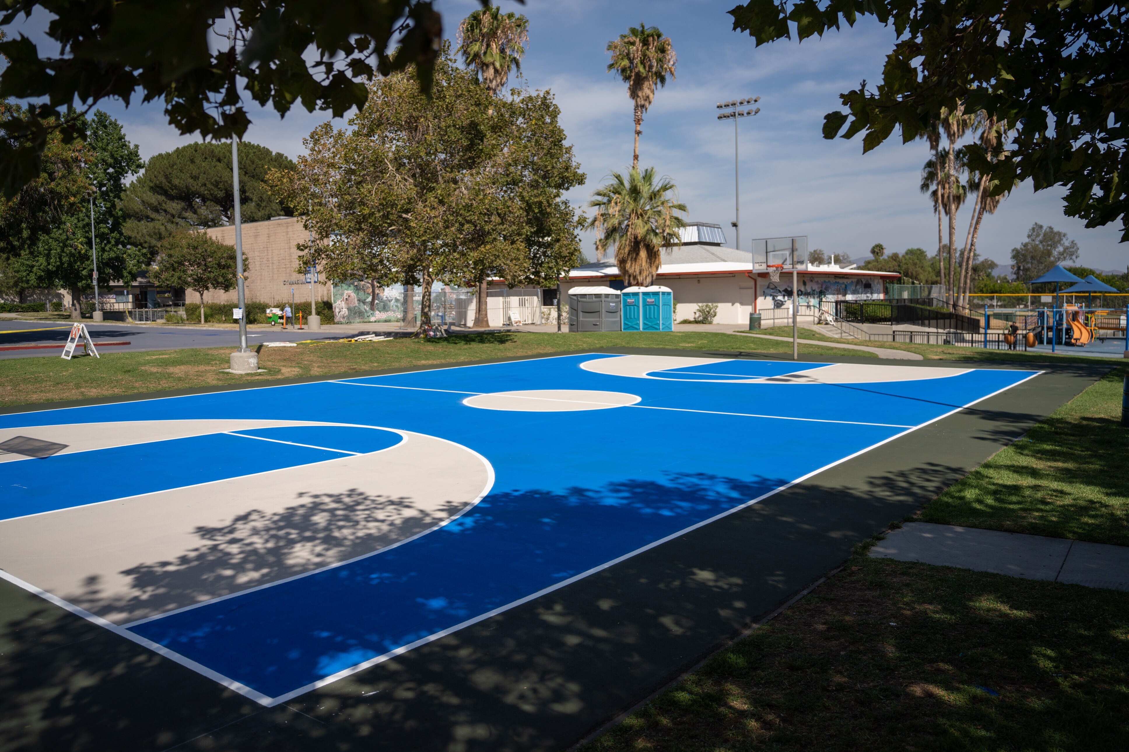 StreetBond on a basketball court