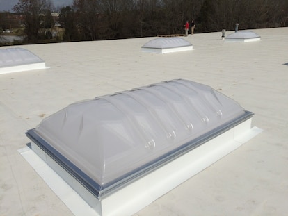 Commercial skylights can help save on energy use