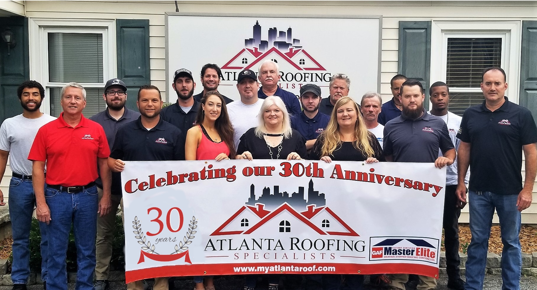 Mark Rutherford and team from Atlanta Roofing Specialist