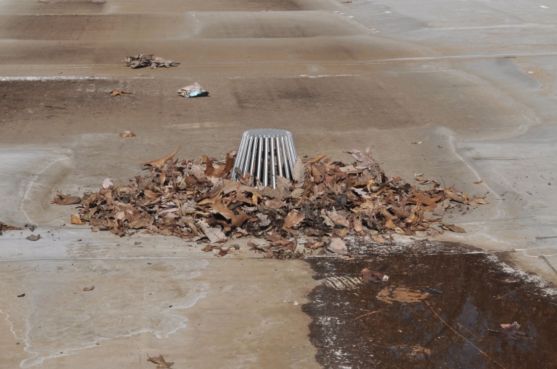 Unclear Roof Drain
