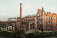 The Standard Paint Company, founded in a remodeled sawmill in Bound Brook, N.J.