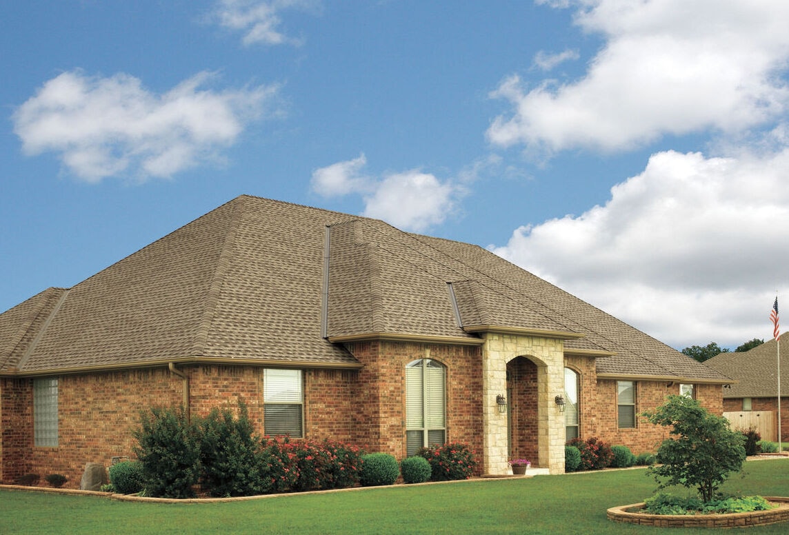 GAF Class 4 Impact Resistant Shingles on a roof