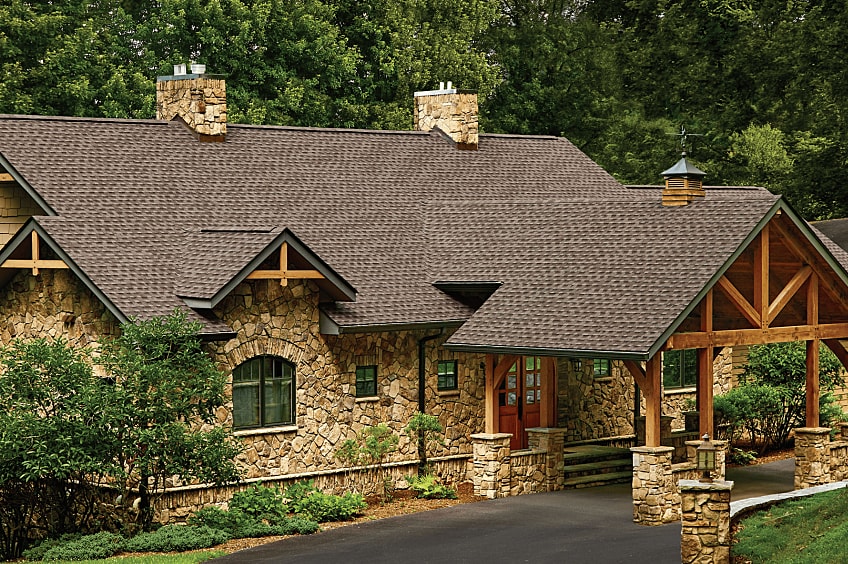 GAF Timberline HDZ High Definition Shingles - Mission Brown