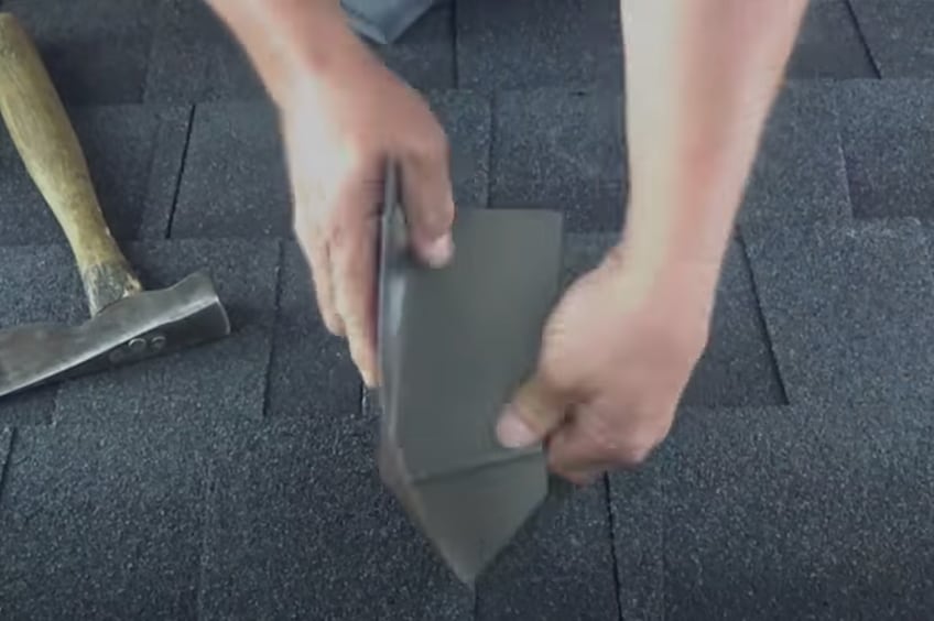 Pig Ear for shingle roof