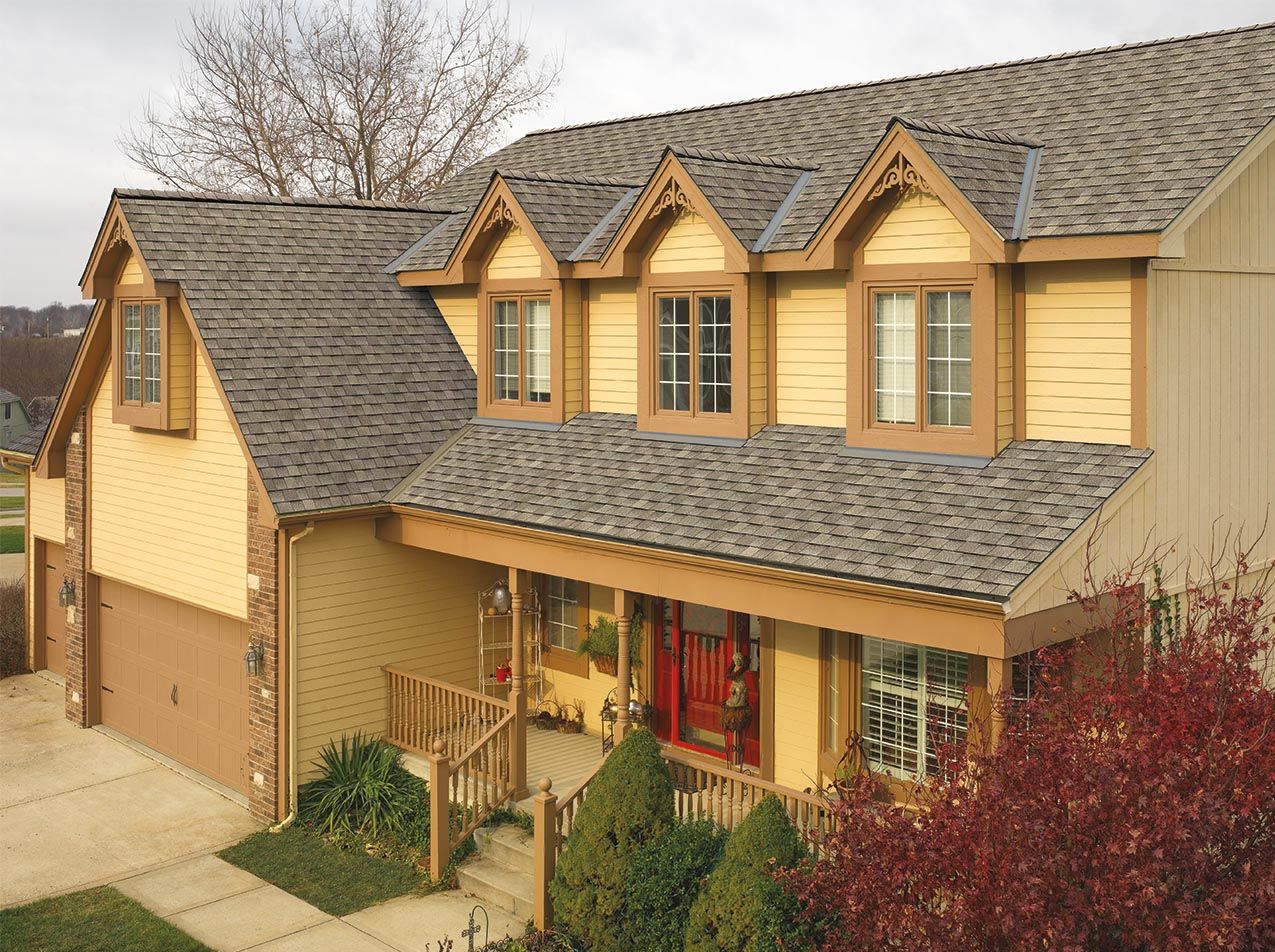 Image of a home with a hip roof