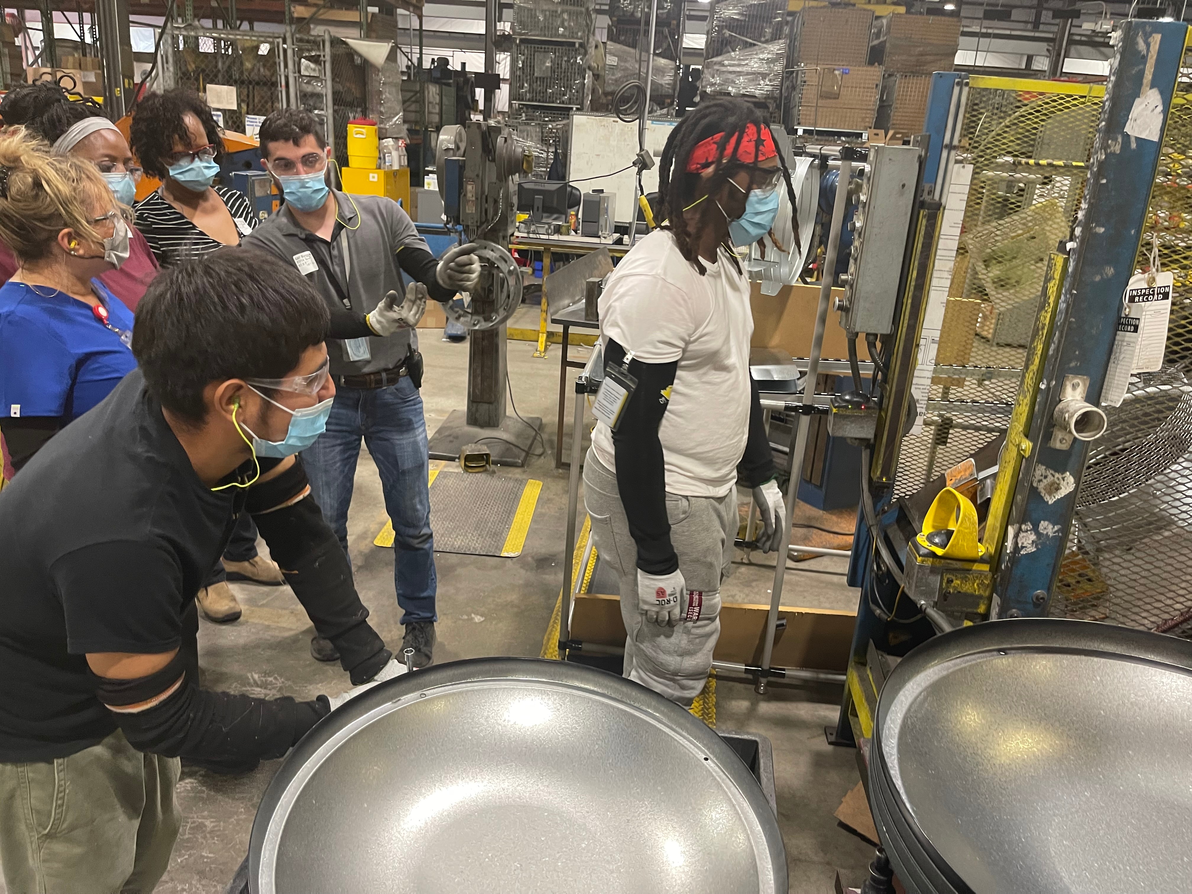 Team working together