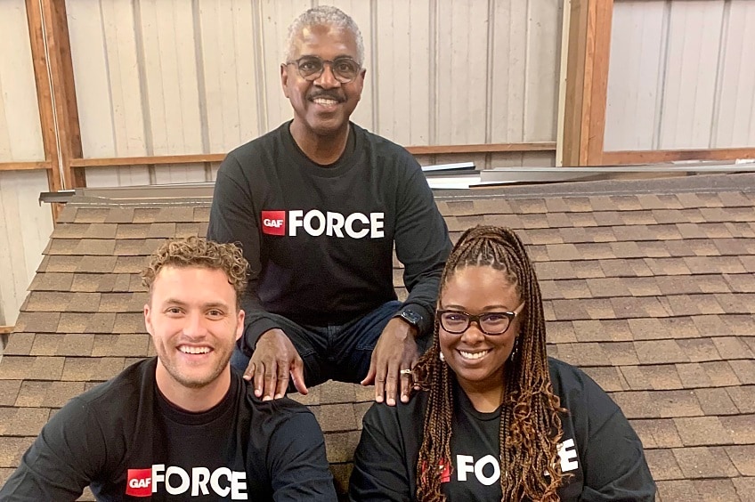 Kelvin with Force team