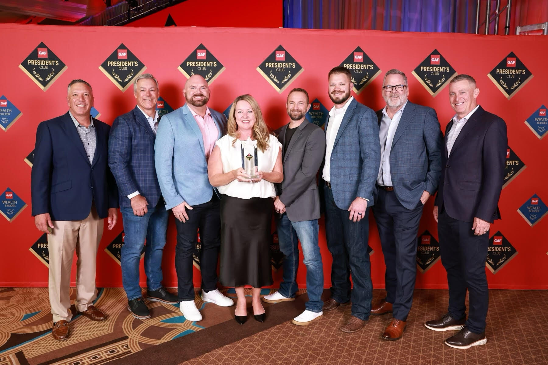 2025 GAF President's Club Award winners.