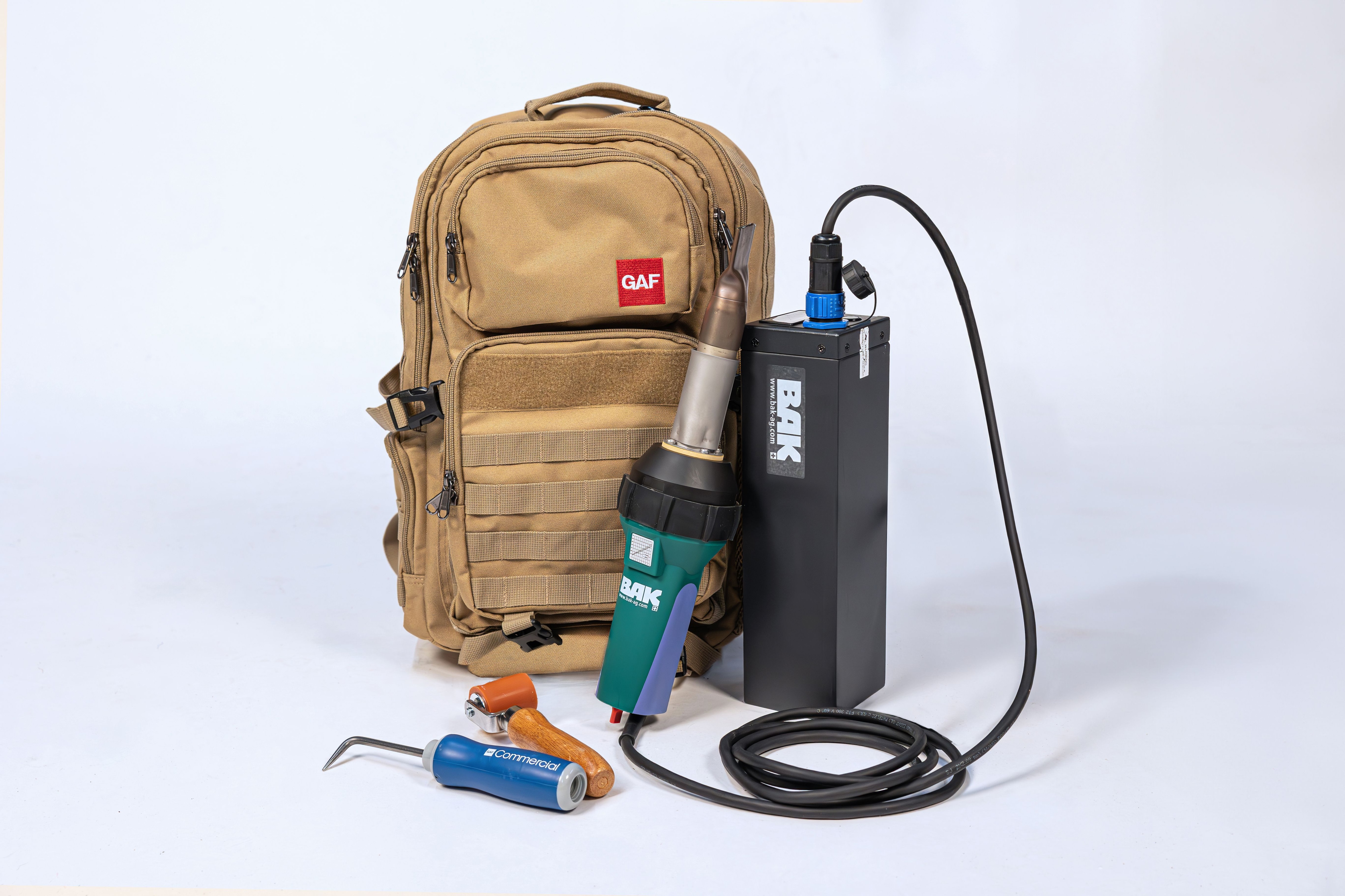 The GAF backpack welder