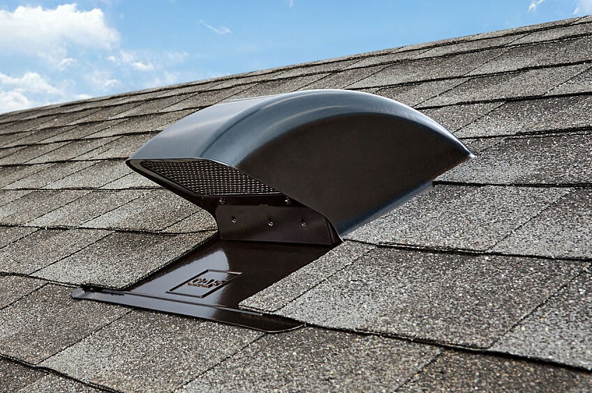 GAF Master Flow Bath and Dryer Vent installed on a Roof