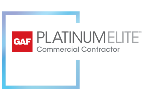 GAF Platinum Elite Commercial Contractor Logo