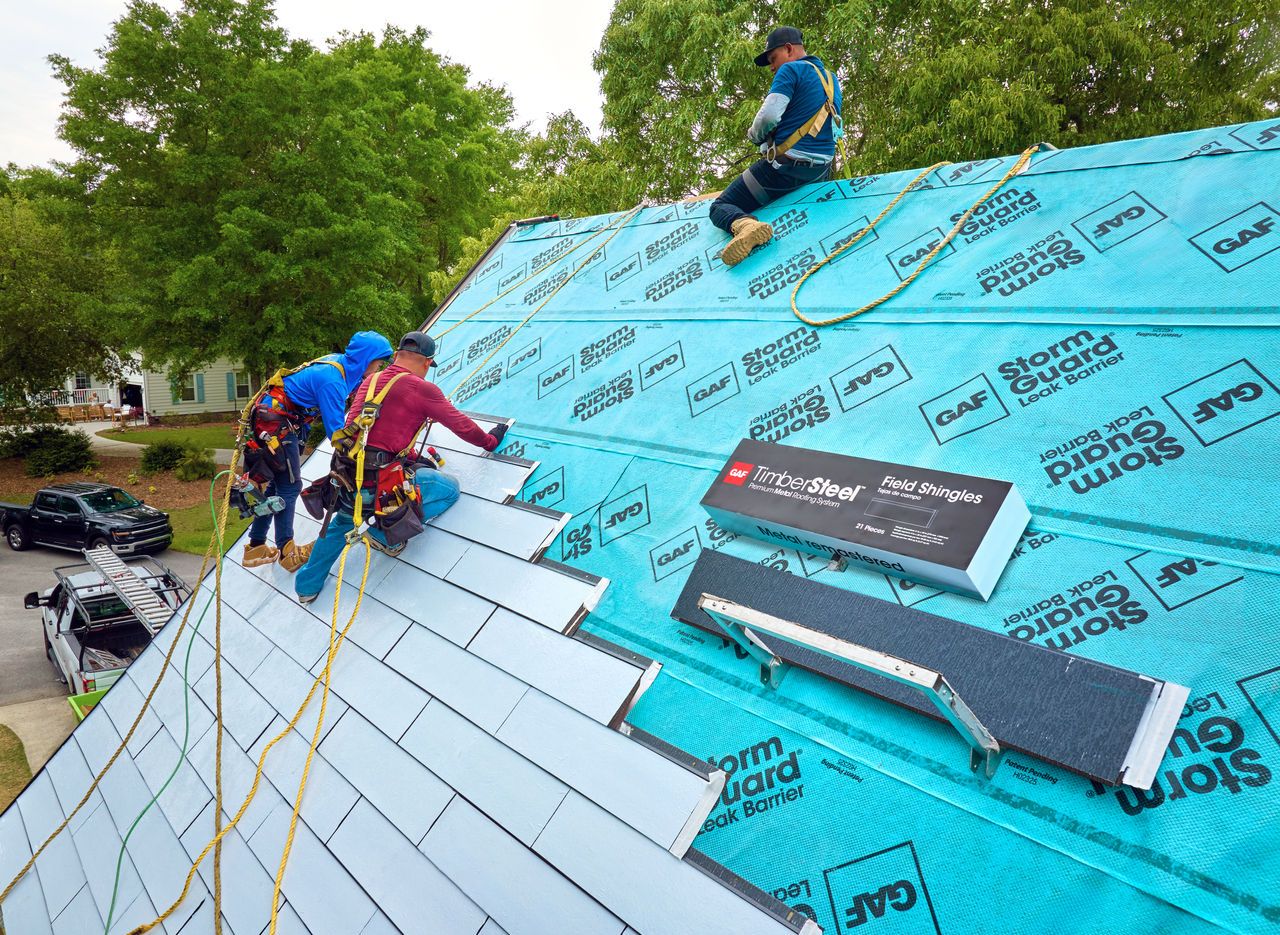 7fbfbf7b-8bca-4ba2-8aa7-3eece83c3bfa GAF TimberSteel Install