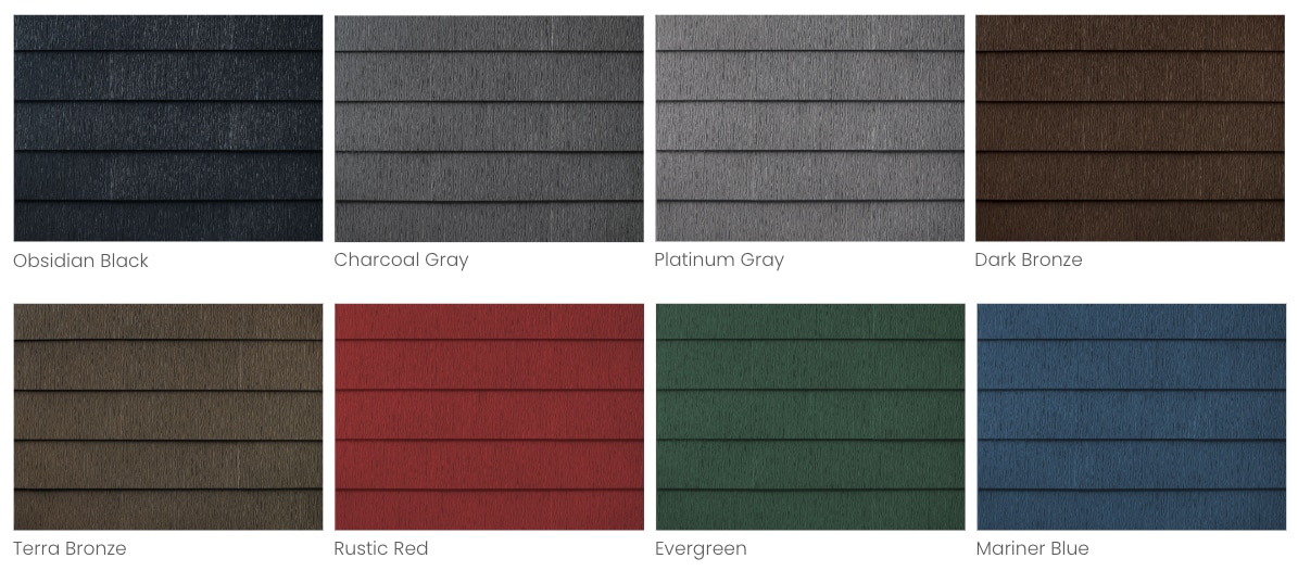 TimberSteel Product Swatches