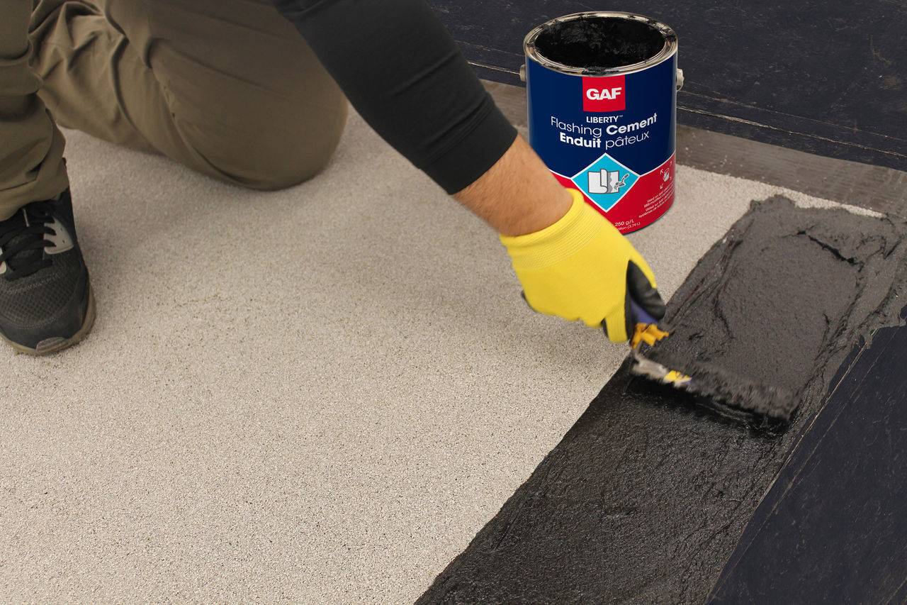gaf liberty flashing cement application GAF Liberty Flashing Cement Application