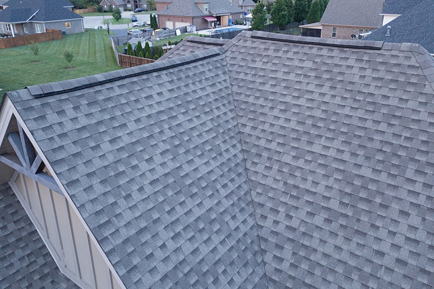 A balanced attic roof.