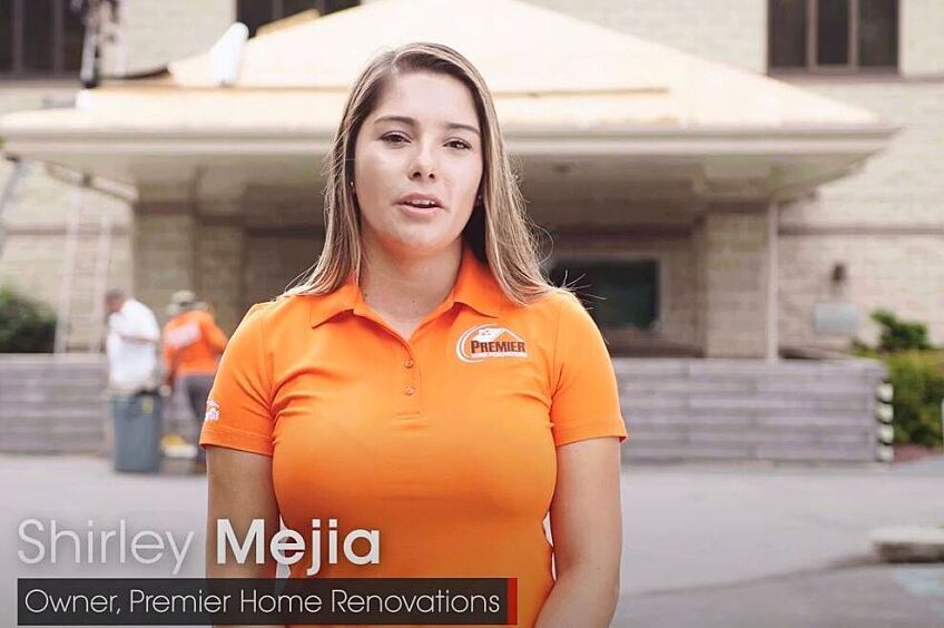Shirley Mejia, Owner of Premier Home Renovations