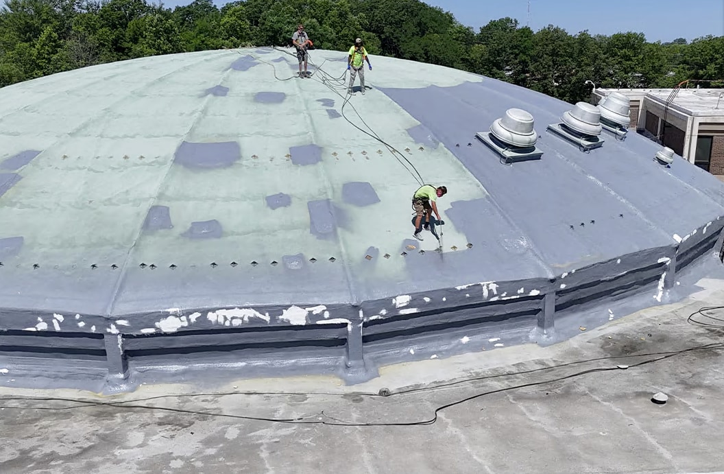 46de84ab-a614-490c-ad51-beea5b63a3f5 West Roofing Systems Commercial Roofing Install at Normandy High School